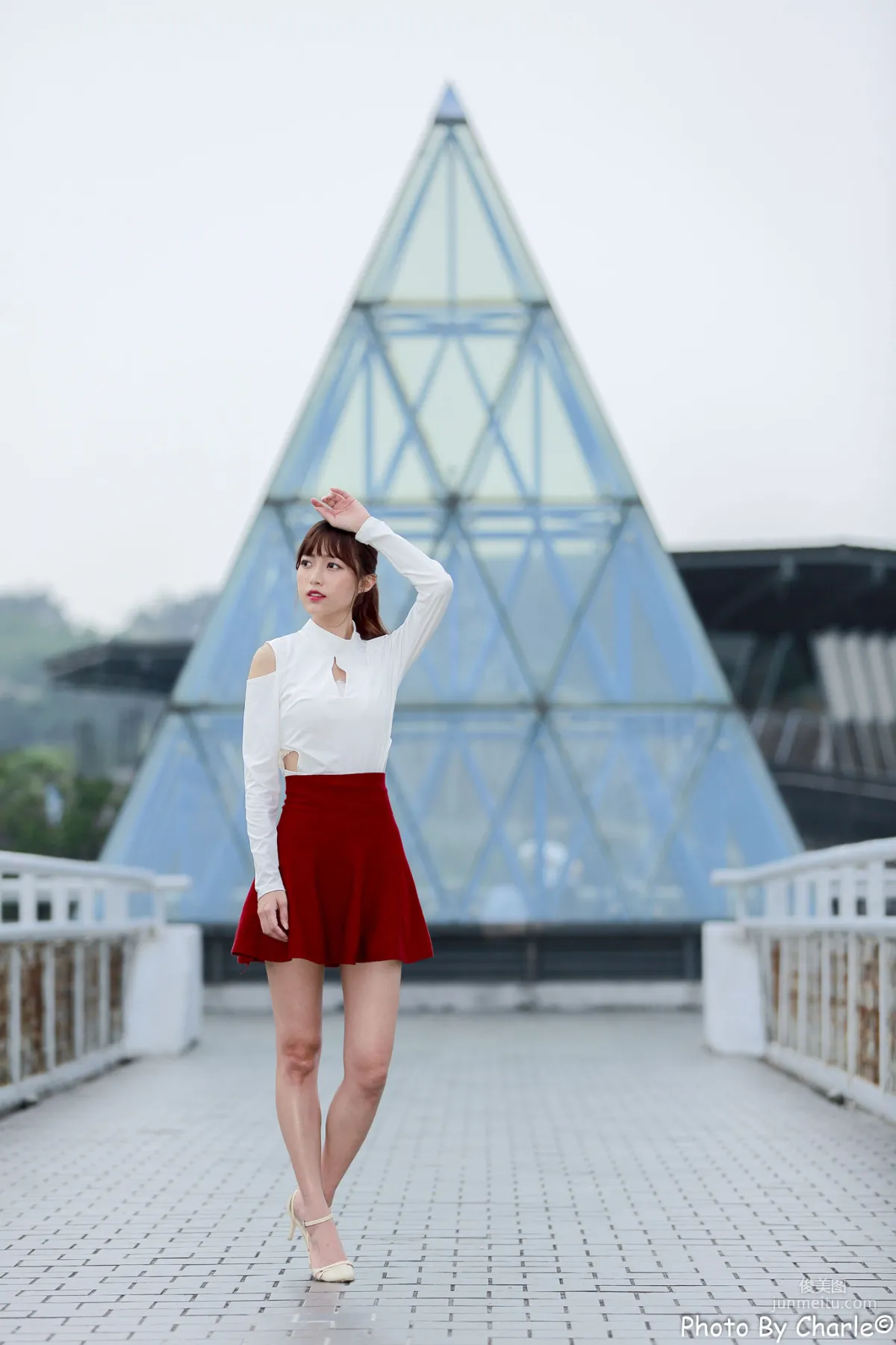 [Taiwan Beauties] Lijia Peng (Lady Yiyi) Yuanshan Flower Expo Outdoor Shoot Photo Set photo 56