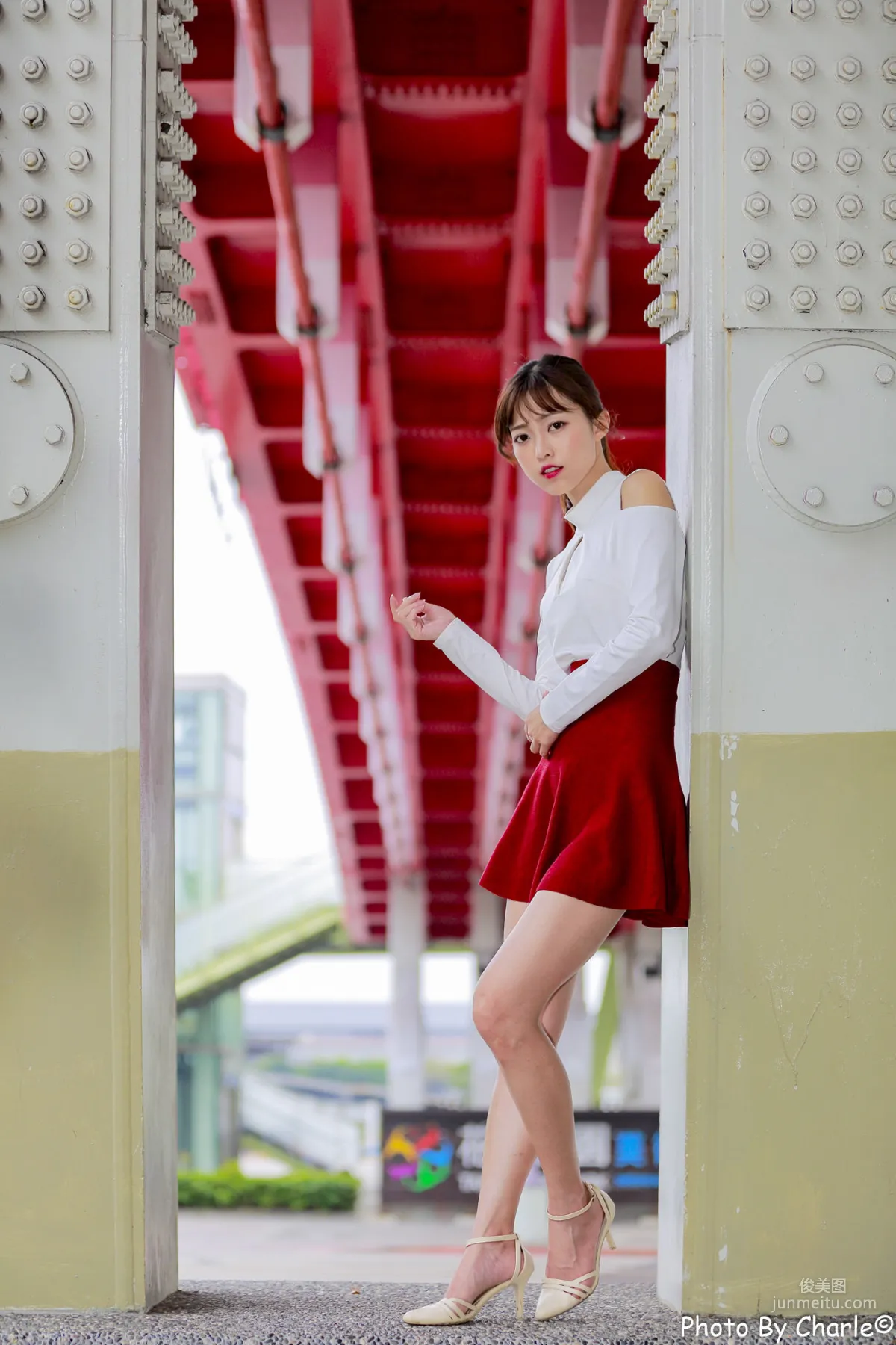 [Taiwan Beauties] Lijia Peng (Lady Yiyi) Yuanshan Flower Expo Outdoor Shoot Photo Set photo 48