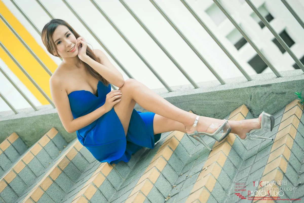 [Taiwan Beauties] Li Jiarong Zhongzheng Martial Arts Arena Outdoor Shoot Photo Set photo 18