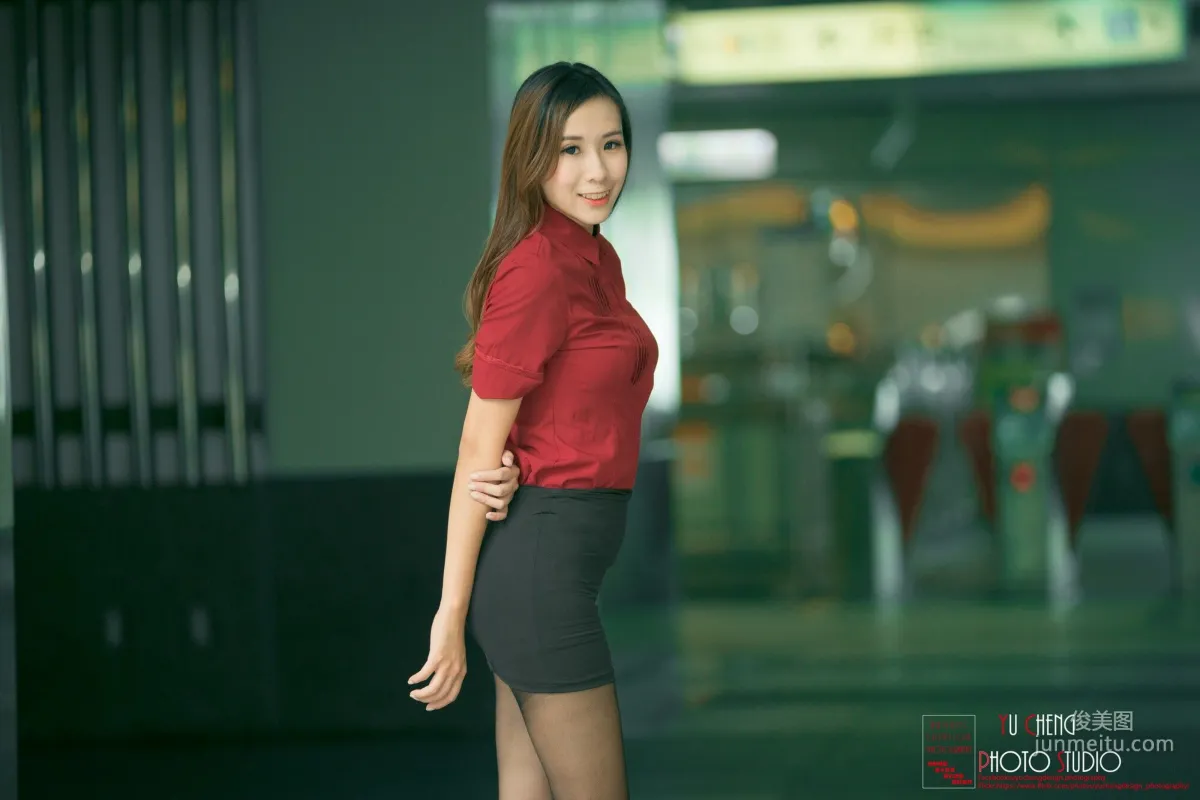 [Taiwan Beauties] Li Jiarong Zhongzheng Martial Arts Arena Outdoor Shoot Photo Set photo 28