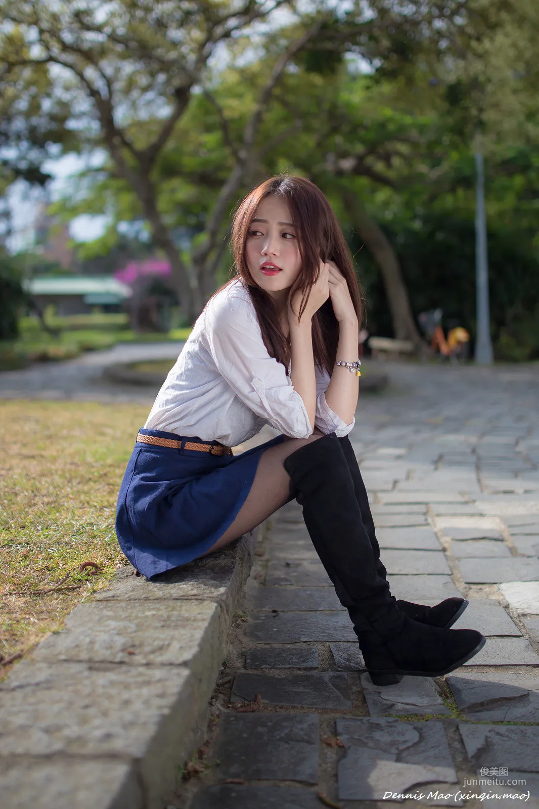[Taiwan Beauties] Si Qi, Shuangxi Park (Three Outfits) Photo Set photo 34
