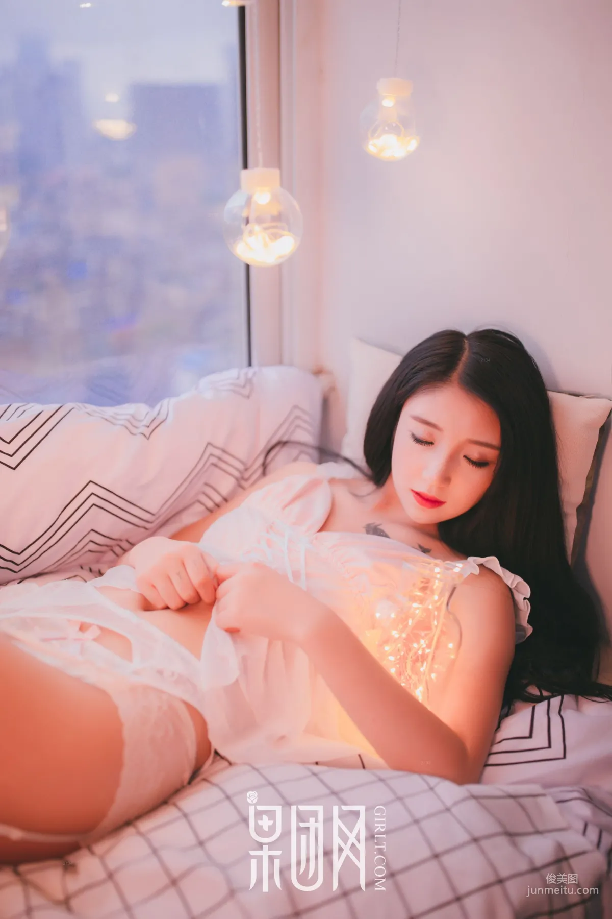 Pure Goddess in White Gauze, Charming and Alluring! [Girlt] No.027 Photo Set photo 38