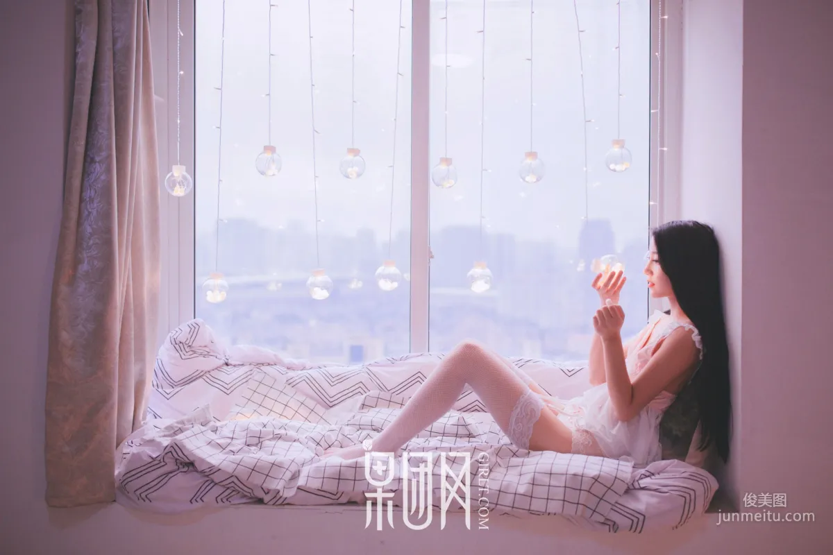 Pure Goddess in White Gauze, Charming and Alluring! [Girlt] No.027 Photo Set photo 32
