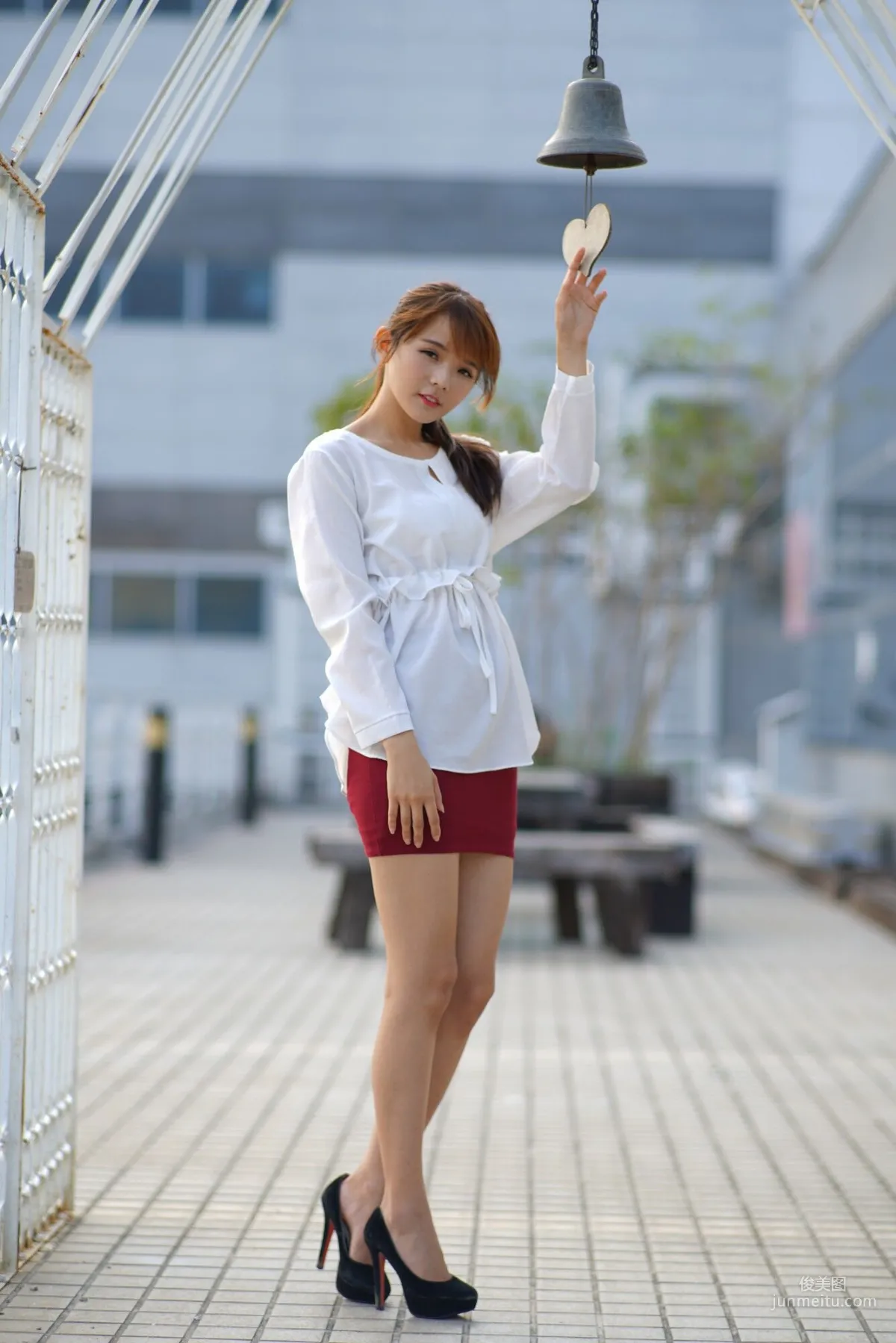 [Taiwan Beauties] Su Yuyuan, Wuri High Speed Rail, Street Snap Pencil Skirt, Photo Set photo 29