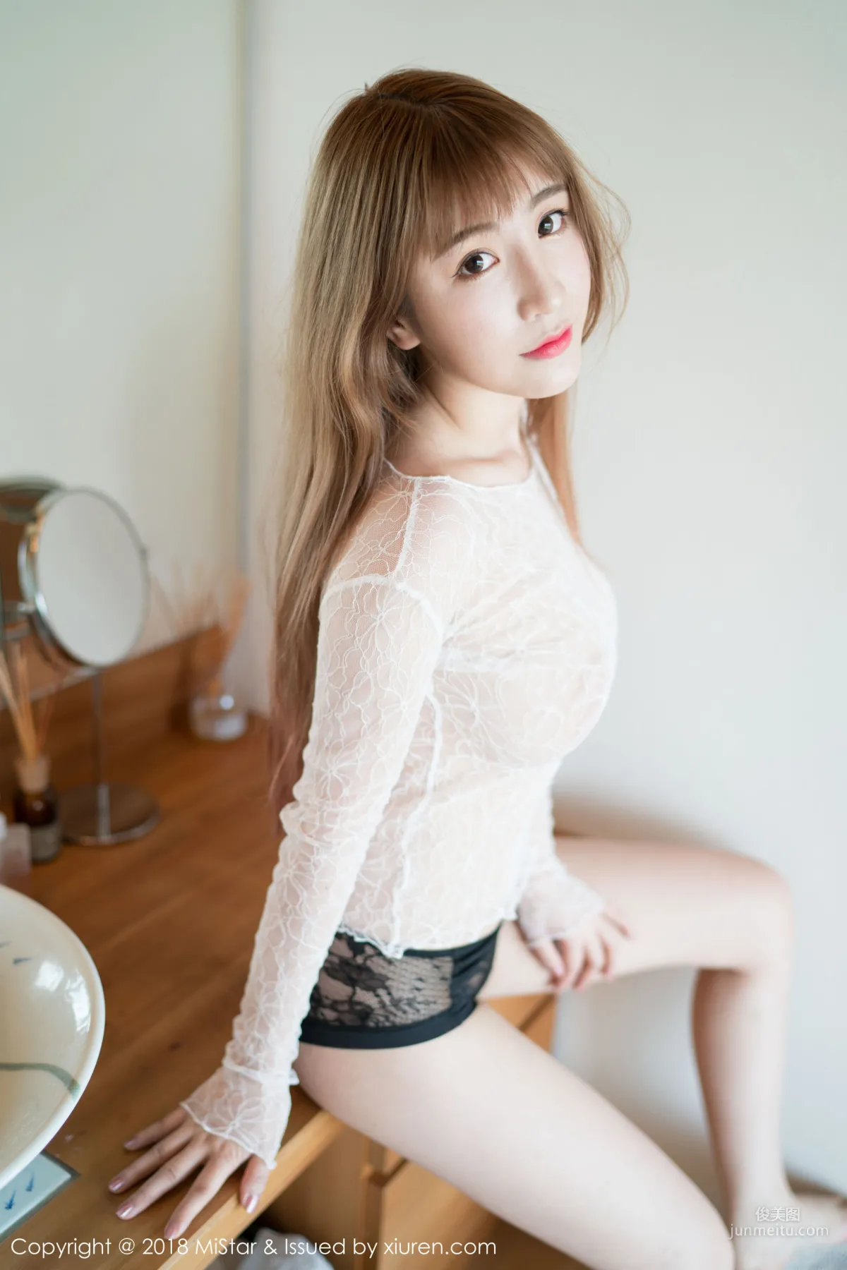 Goddess@Fei Yueying-Cherry《Japan Cherry Blossom Season Travel Shoot》 [MiStar] VOL.223 Photo Set photo 20