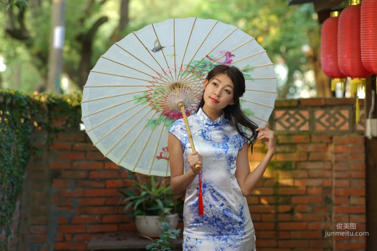 [Taiwan Beauties] Jian Jiaying/Xiao Zi, Guangfu New Village, Classic Qipao Series Photo Set photo 5
