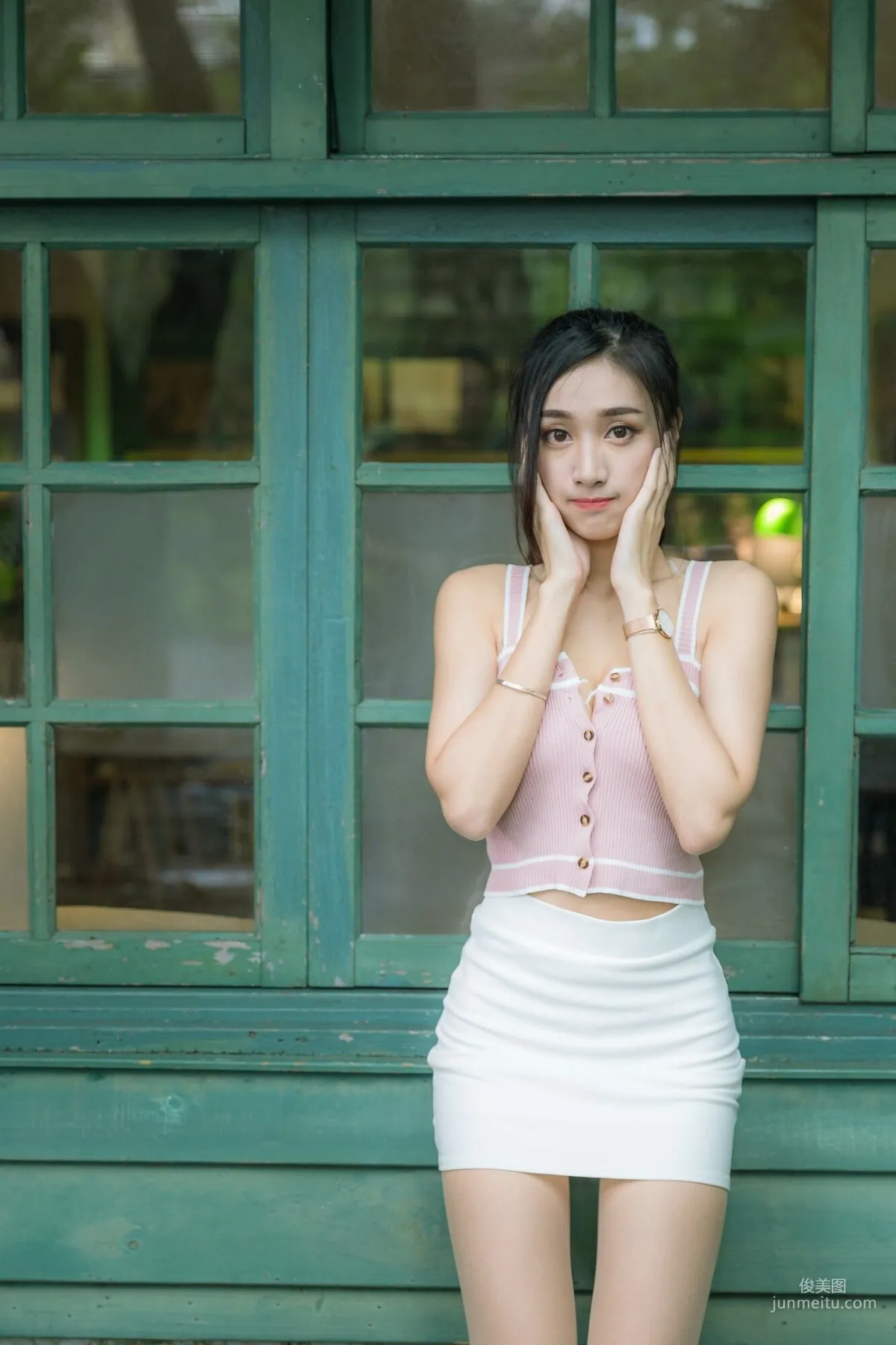 [Taiwan Beauties] Duan Jingle Flower Expo Park + Partial Songye Casual Snap Photo Set photo 4