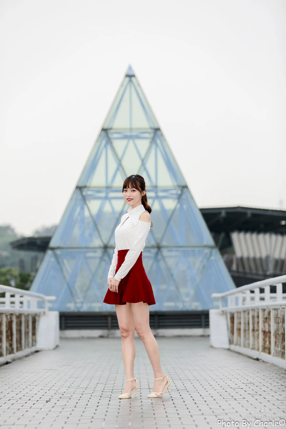 [Taiwan Beauties] Lijia Peng (Lady Yiyi) Yuanshan Flower Expo Outdoor Shoot Photo Set photo 51