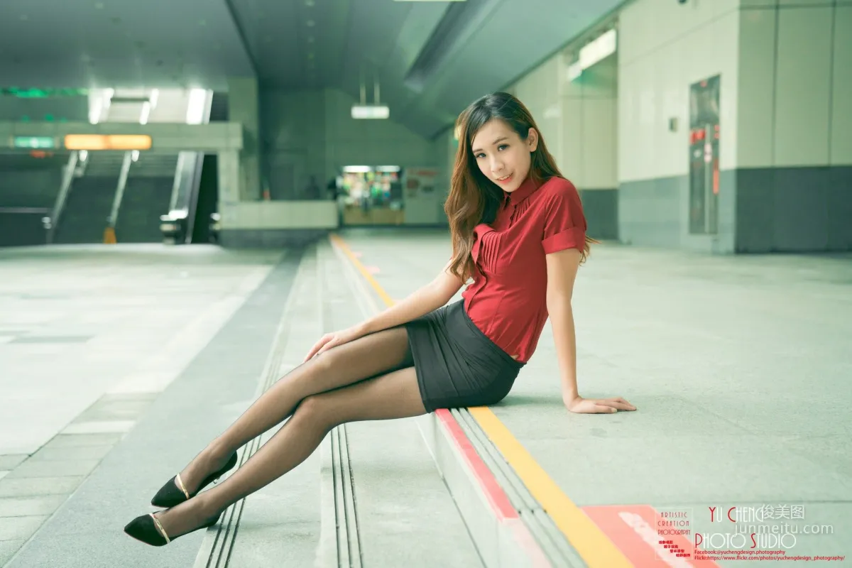 [Taiwan Beauties] Li Jiarong Zhongzheng Martial Arts Arena Outdoor Shoot Photo Set photo 33