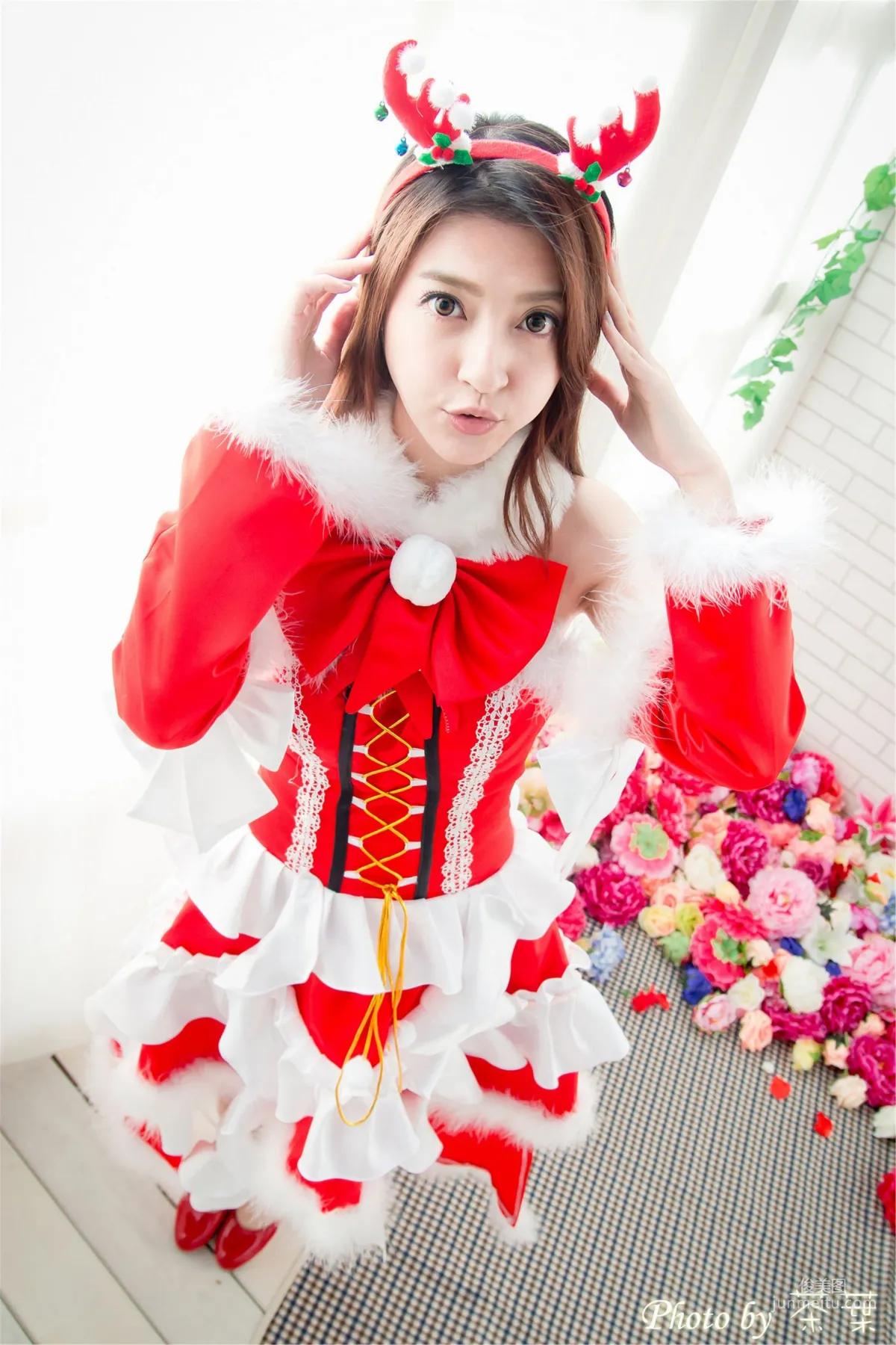 [Taiwan Beauties] Li Sixian "Christmas Cute Girl" Photo Set photo 42