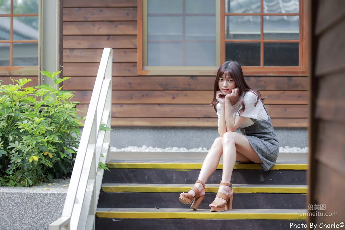[Taiwan Beauties] Lijia Peng (Lady Yiyi) Yuanshan Flower Expo Outdoor Shoot Photo Set photo 26