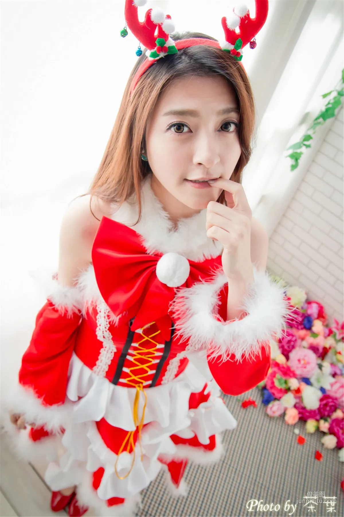 [Taiwan Beauties] Li Sixian "Christmas Cute Girl" Photo Set photo 14