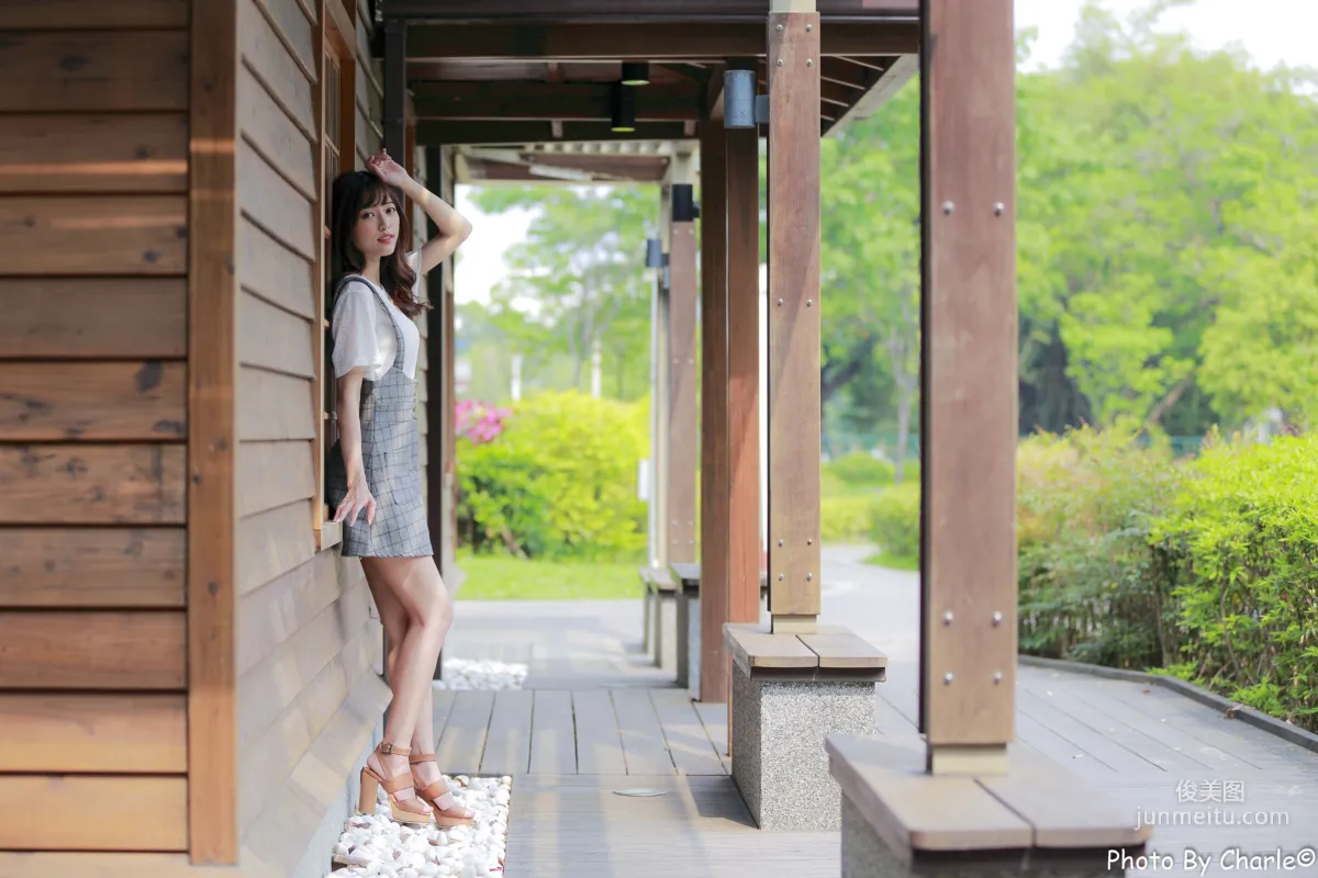 [Taiwan Beauties] Lijia Peng (Lady Yiyi) Yuanshan Flower Expo Outdoor Shoot Photo Set photo 22