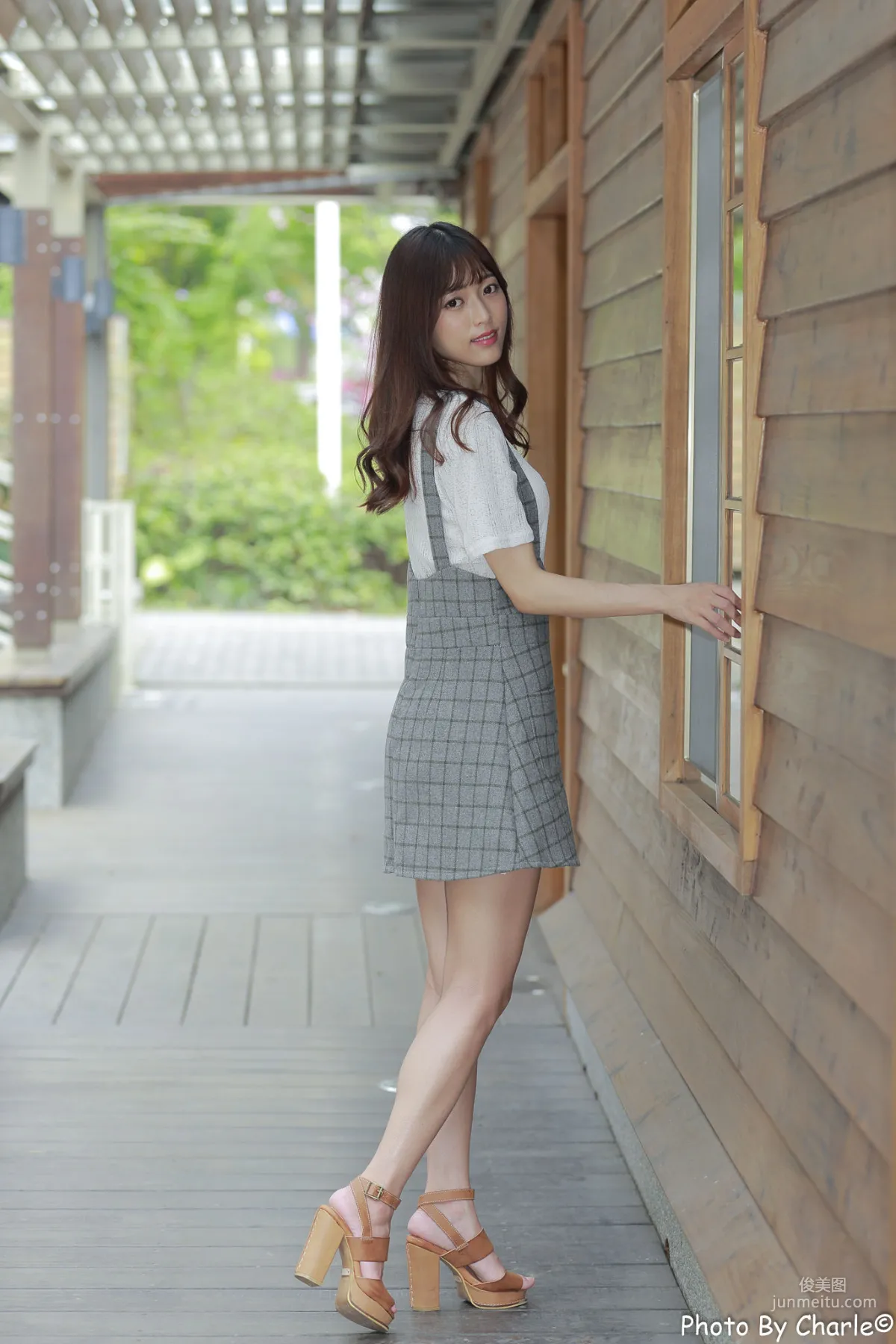 [Taiwan Beauties] Lijia Peng (Lady Yiyi) Yuanshan Flower Expo Outdoor Shoot Photo Set photo 32