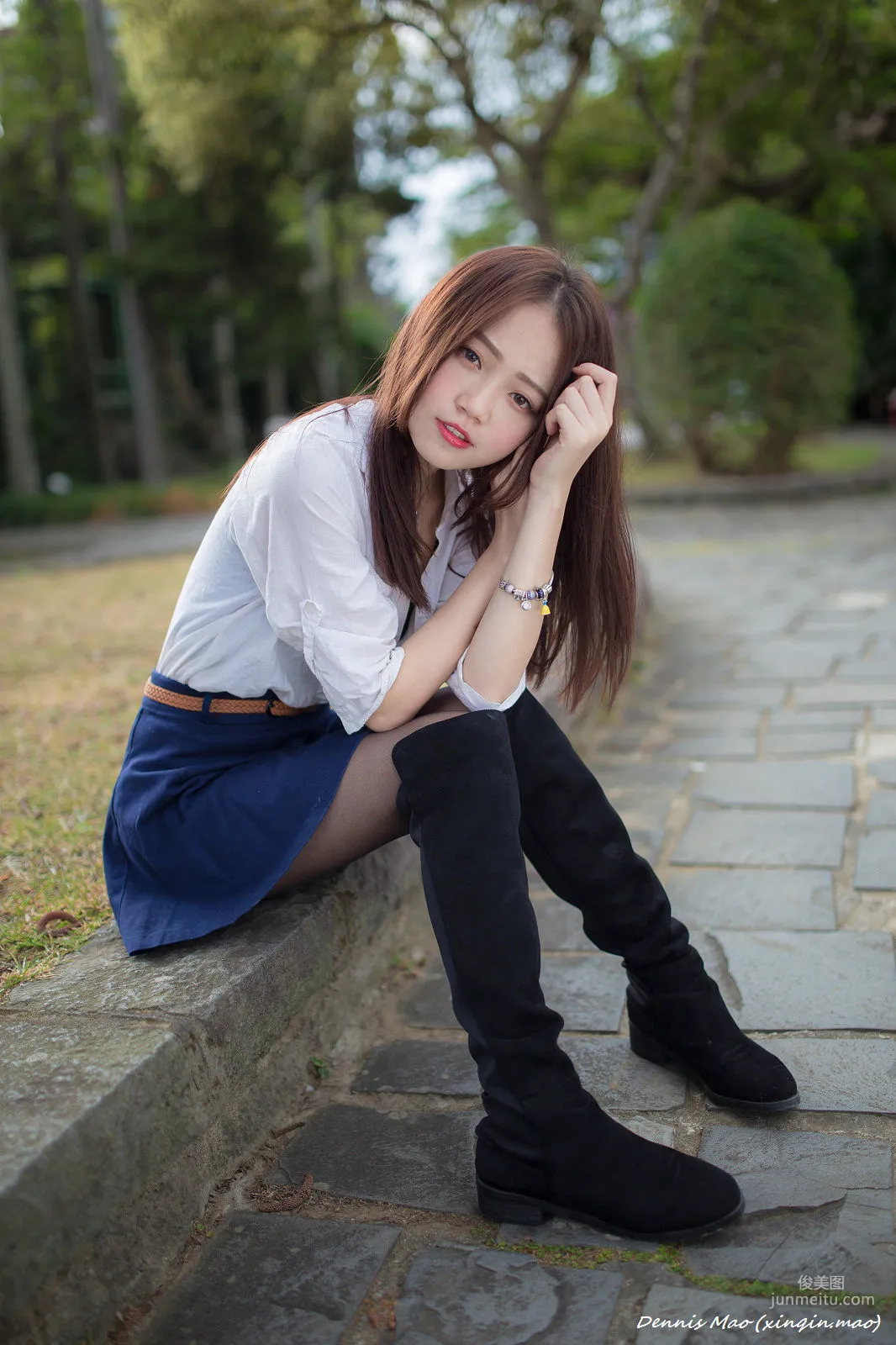 [Taiwan Beauties] Si Qi, Shuangxi Park (Three Outfits) Photo Set photo 75