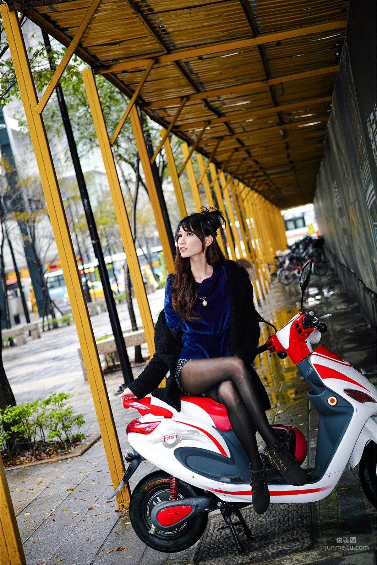 [Taiwan Beauty] Cai Yixin Candice, Xinyi District + East District + Huashan Creative Park + Zhongshan District Outdoor Shoot, Photo Set photo 29