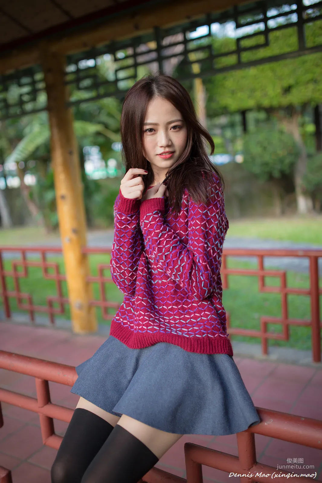 [台湾正妹] 思綺《雙溪公園(三套服装）》 写真集1