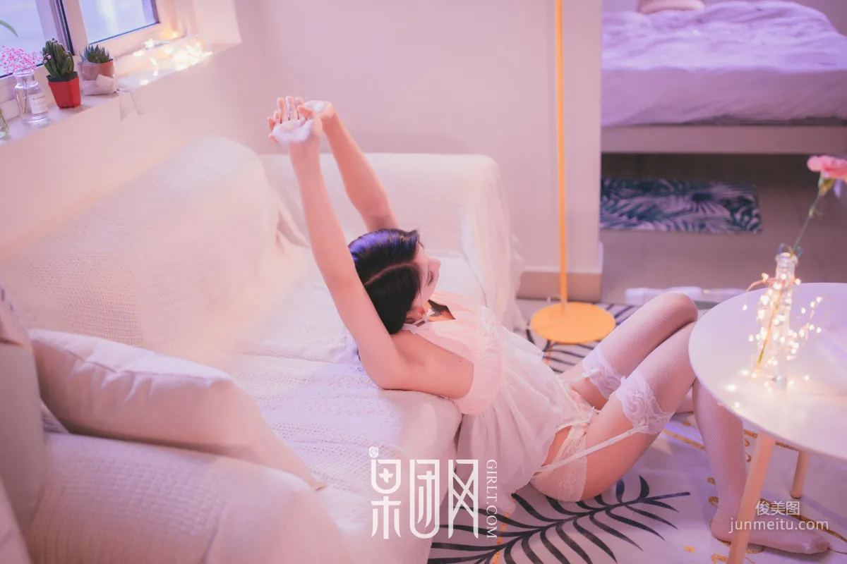 Pure Goddess in White Gauze, Charming and Alluring! [Girlt] No.027 Photo Set photo 26