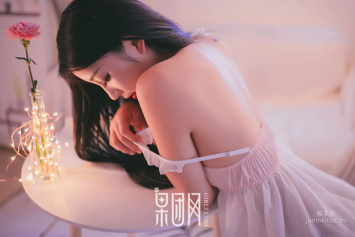 Pure Goddess in White Gauze, Charming and Alluring! [Girlt] No.027 Photo Set photo 31