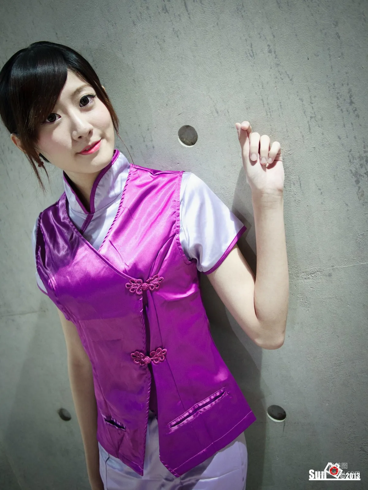 [Taiwan Beauties] Lin Mojing - Harley Policewoman and Flight Attendant Photo Set photo 25