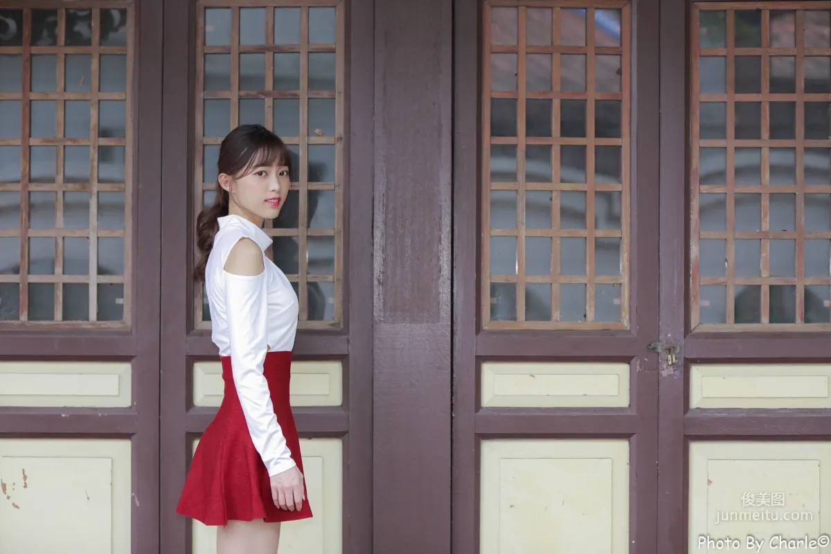 [Taiwan Beauties] Lijia Peng (Lady Yiyi) Yuanshan Flower Expo Outdoor Shoot Photo Set photo 37