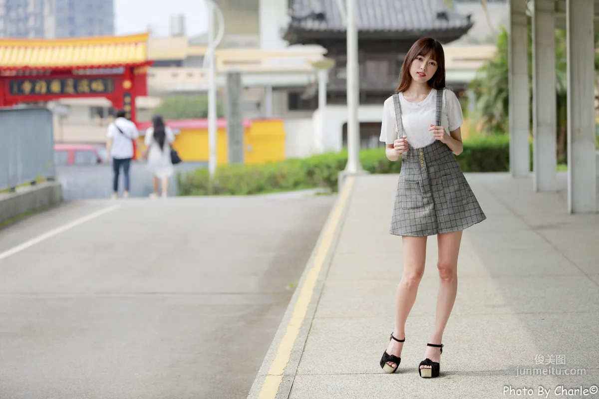 [Taiwan Beauties] Lijia Peng (Lady Yiyi) Yuanshan Flower Expo Outdoor Shoot Photo Set photo 6