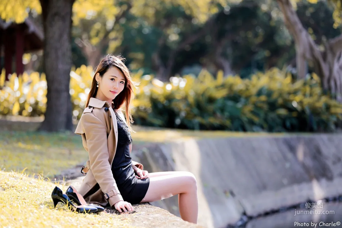 [Taiwan Beauties] Ai Lin, Shilin Residence Outdoor Shoot (Three Outfits Total) Photo Set photo 77