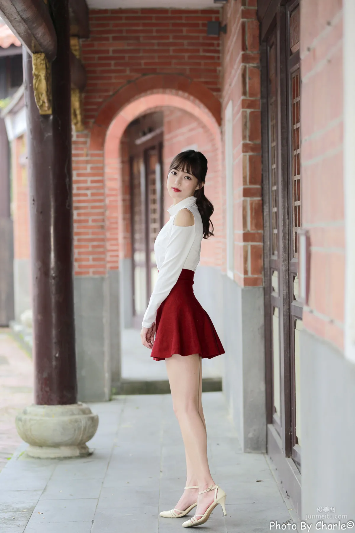 [Taiwan Beauties] Lijia Peng (Lady Yiyi) Yuanshan Flower Expo Outdoor Shoot Photo Set photo 39