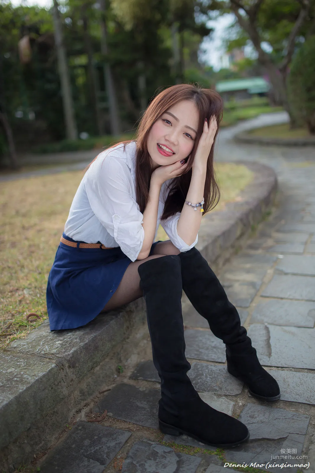 [Taiwan Beauties] Si Qi, Shuangxi Park (Three Outfits) Photo Set photo 46