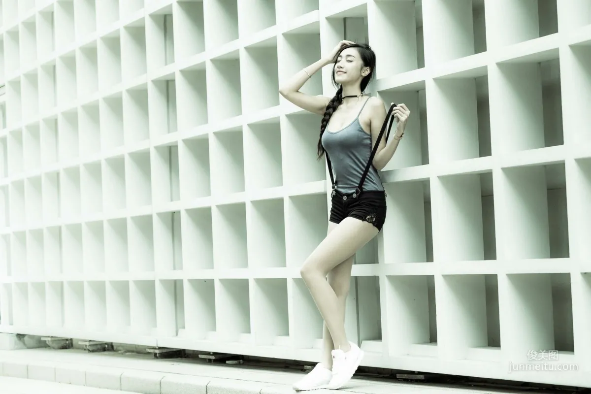 [Taiwan Beauties] Duan Jingle Flower Expo Park + Partial Songye Casual Snap Photo Set photo 21
