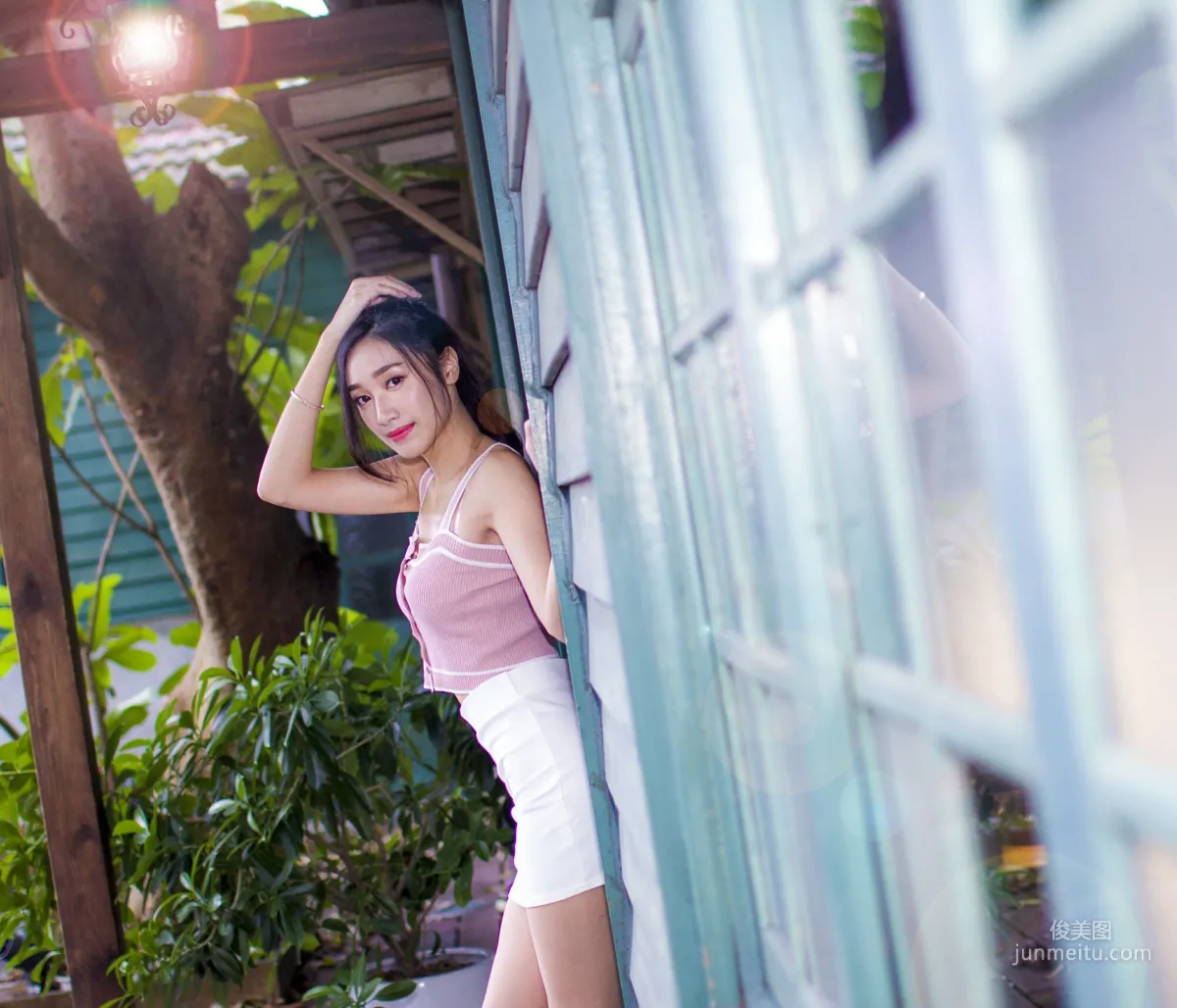 [Taiwan Beauties] Duan Jingle 《Songshan Cultural Park Fashion Outdoor Shoot》 Photo Set photo 11