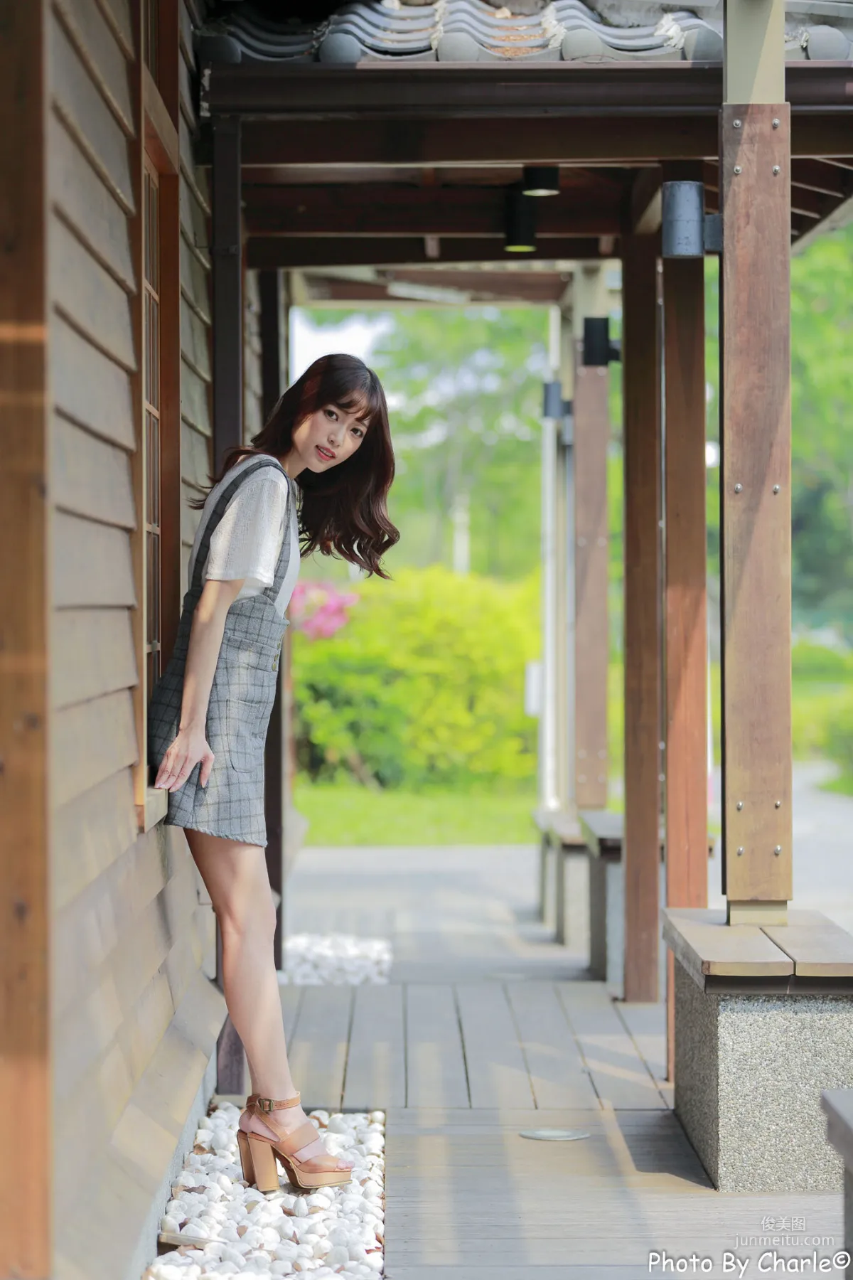 [Taiwan Beauties] Lijia Peng (Lady Yiyi) Yuanshan Flower Expo Outdoor Shoot Photo Set photo 21