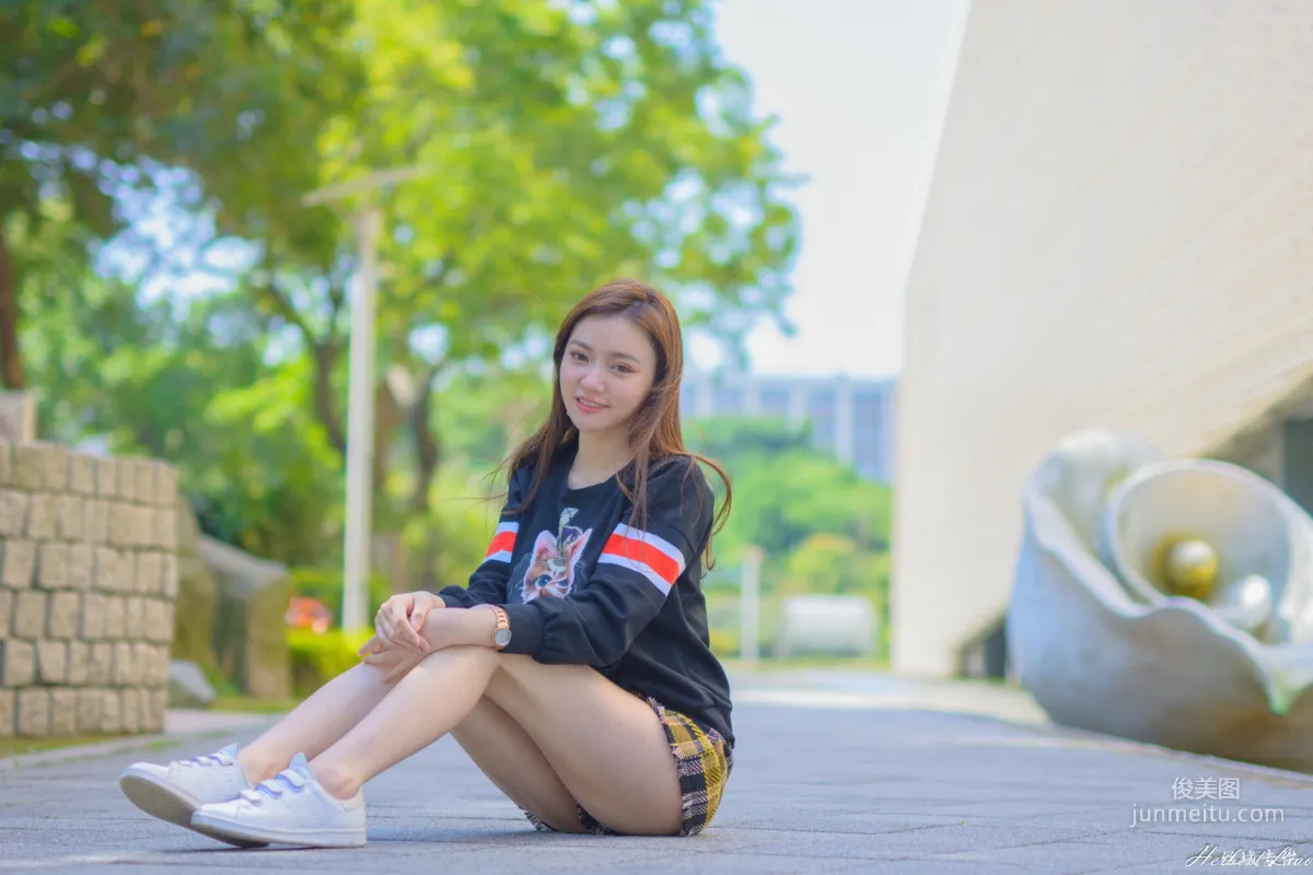 [Taiwan Beauties] Su Xiaoli, Flower Expo Xinsheng Park School Beauty Series Photo Set photo 41