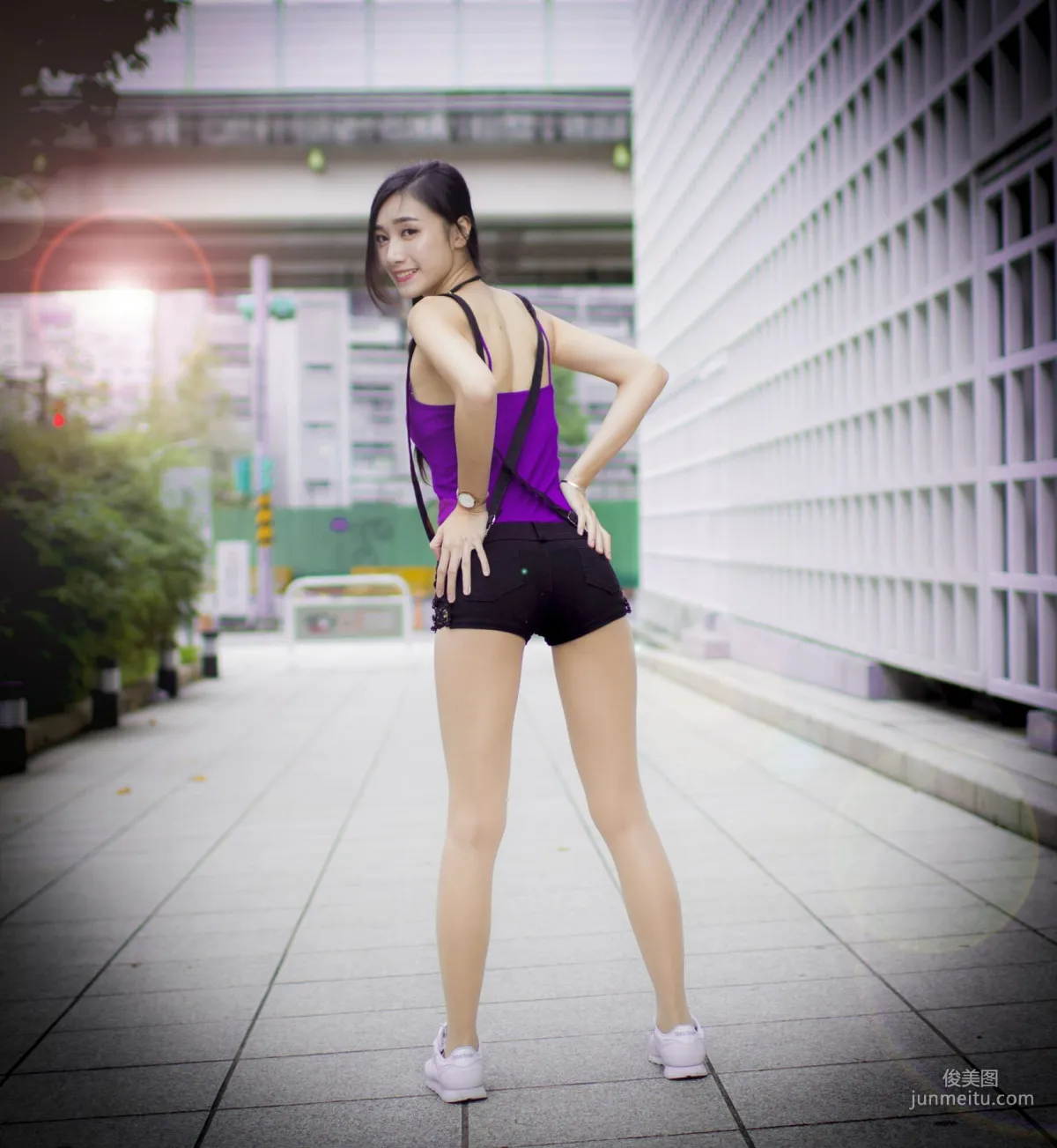 [Taiwan Beauties] Duan Jingle 《Songshan Cultural Park Fashion Outdoor Shoot》 Photo Set photo 2