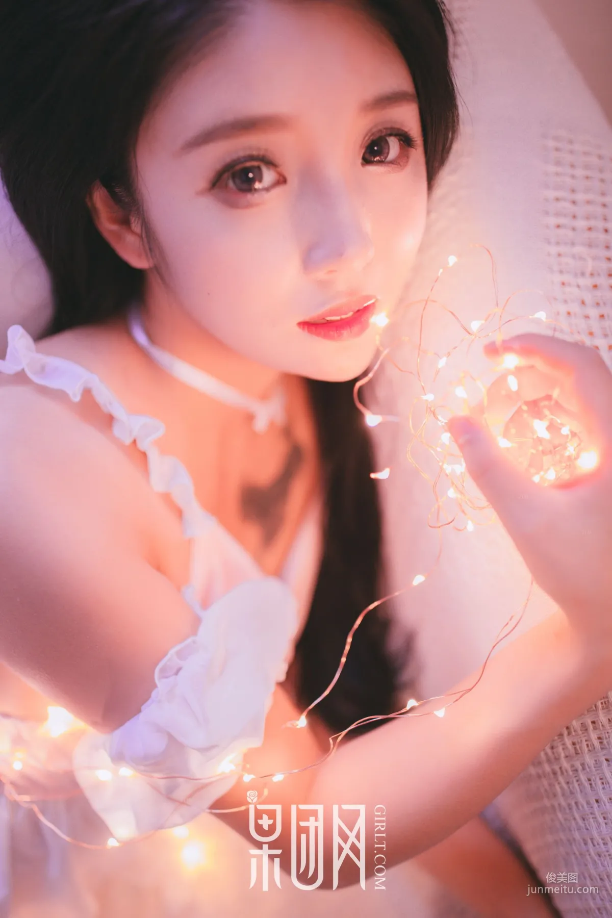 Pure Goddess in White Gauze, Charming and Alluring! [Girlt] No.027 Photo Set photo 13