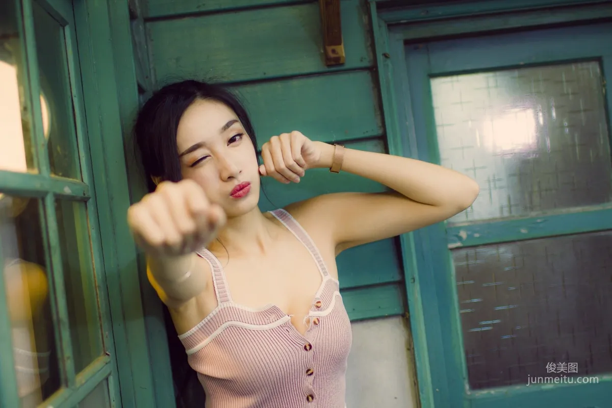 [Taiwan Beauties] Duan Jingle 《Songshan Cultural Park Fashion Outdoor Shoot》 Photo Set photo 1
