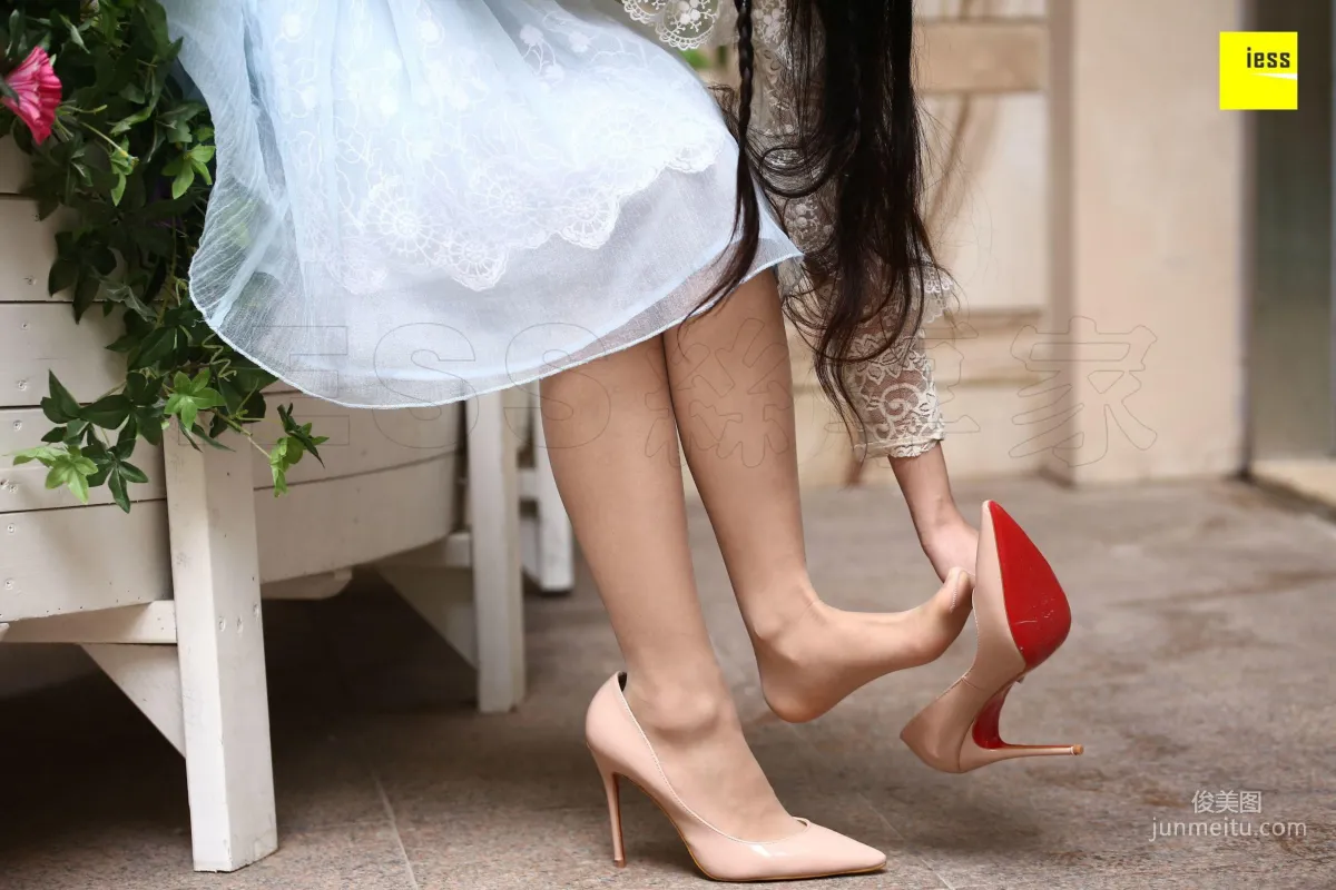 Mu Mu, Lace Flower Girl in Sheer Stockings [IESS] Silk Enjoyer 233 Photo Set photo 35