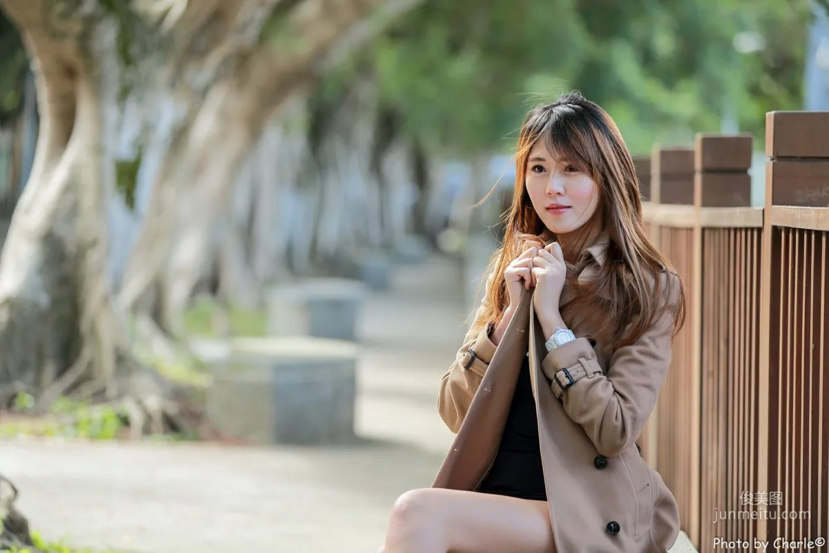 [Taiwan Beauties] Ai Lin, Shilin Residence Outdoor Shoot (Three Outfits Total) Photo Set photo 63