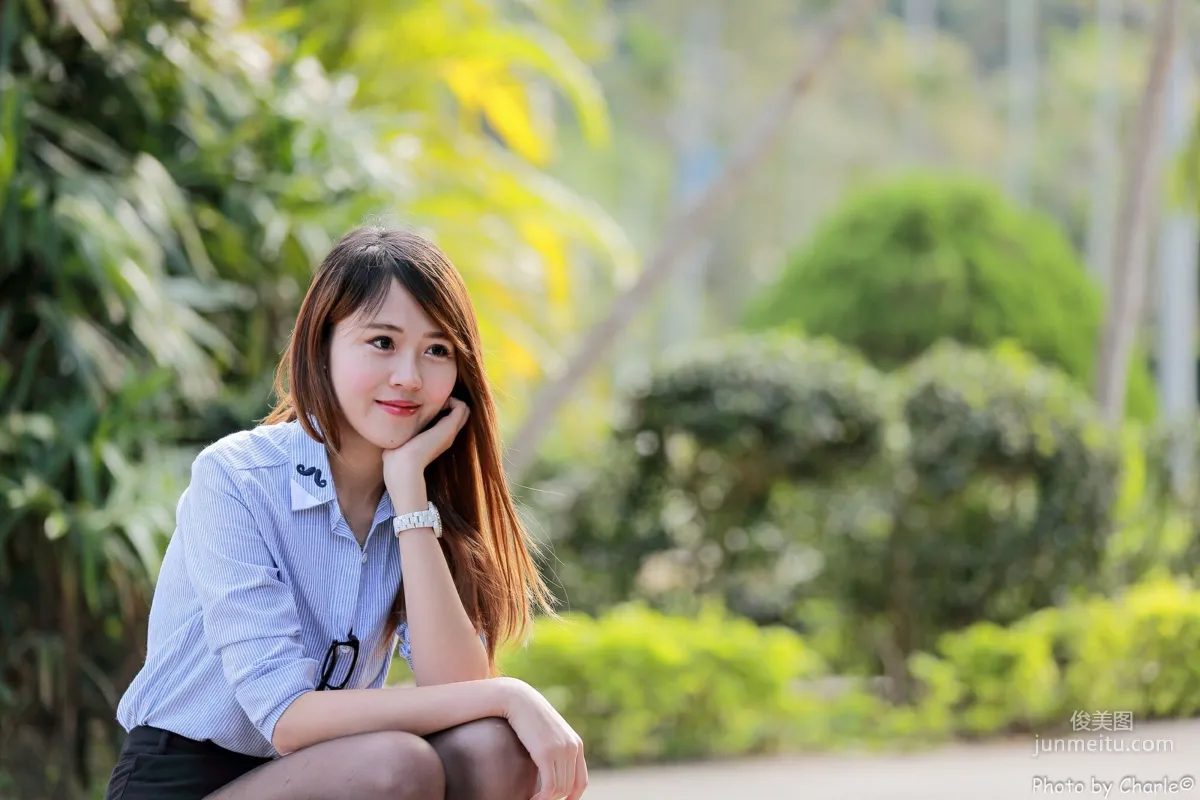 [Taiwan Beauties] Ai Lin, Shilin Residence Outdoor Shoot (Three Outfits Total) Photo Set photo 51