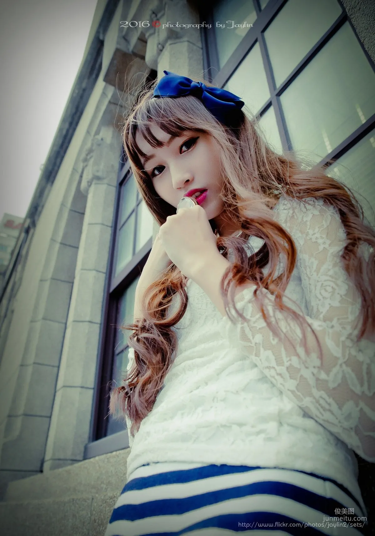 [Taiwan Beauties] Qiqi, Outdoor Shoot Three Outfits Photo Set photo 29