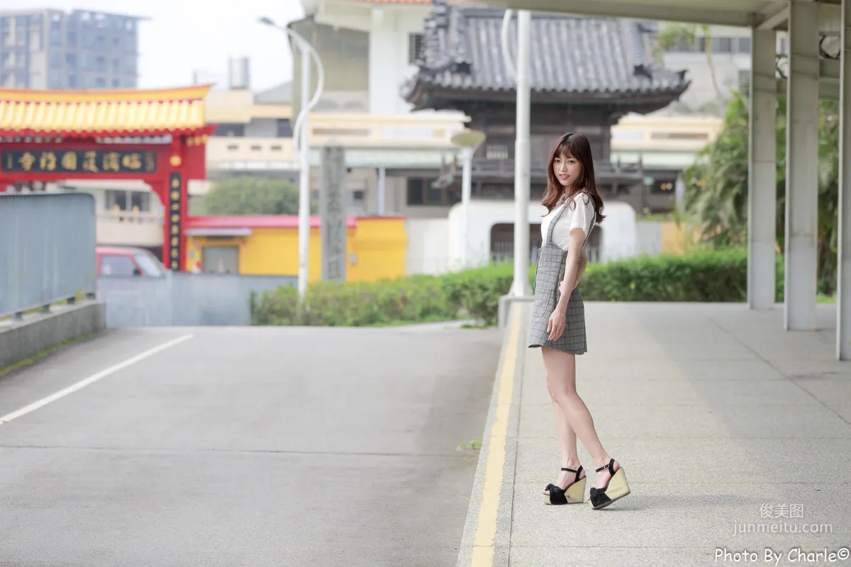 [Taiwan Beauties] Lijia Peng (Lady Yiyi) Yuanshan Flower Expo Outdoor Shoot Photo Set photo 4