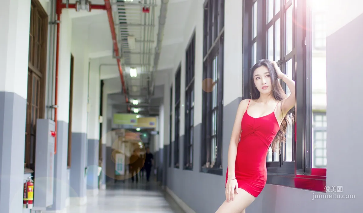[Taiwan Beauties] Duan Jingle 《Songshan Cultural Park Fashion Outdoor Shoot》 Photo Set photo 24