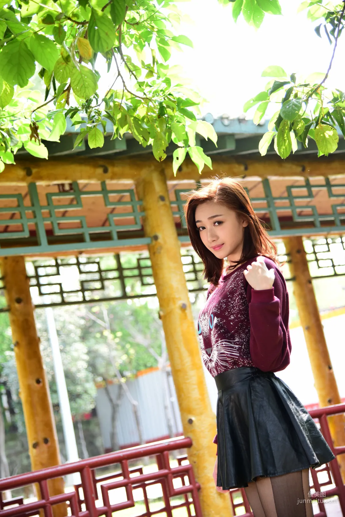 [Taiwan Beauties] Duan Jingle, Jingle, Shuangxi Park Outdoor Shoot (Three Outfits) Photo Set photo 1