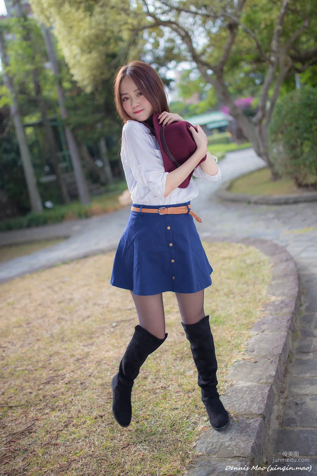 [Taiwan Beauties] Si Qi, Shuangxi Park (Three Outfits) Photo Set photo 39