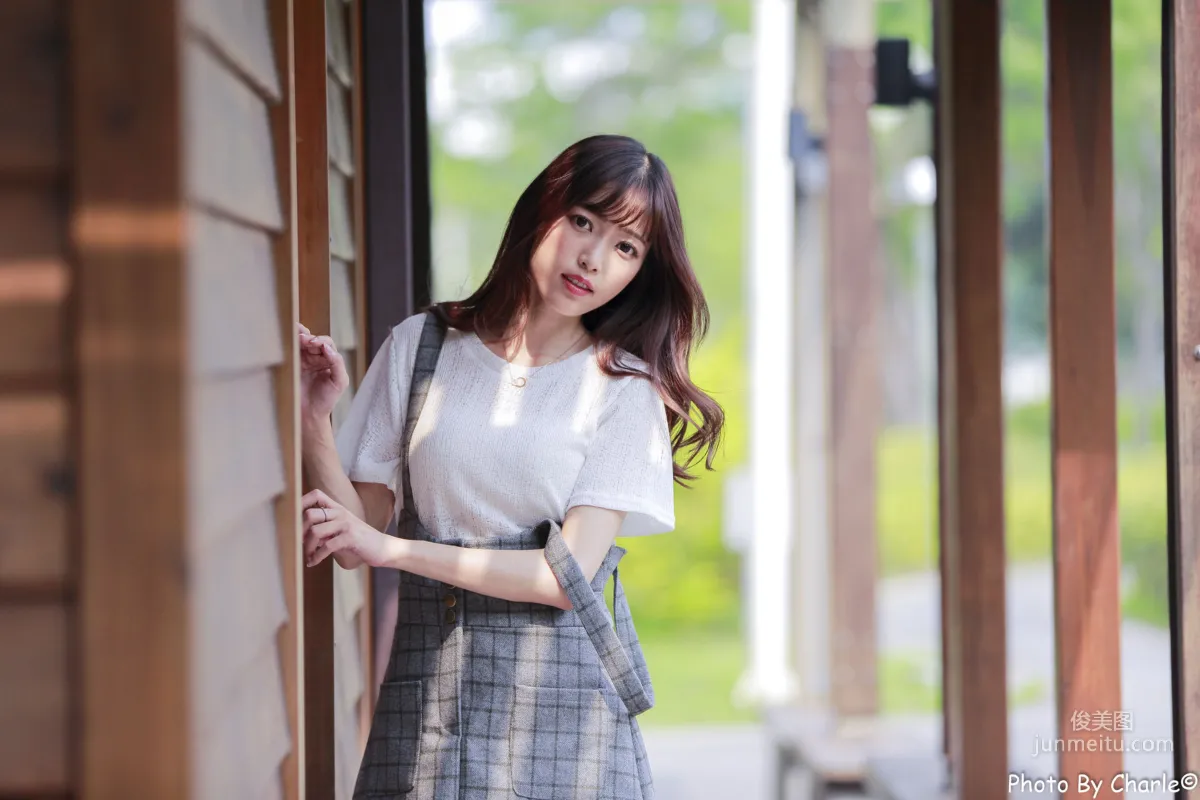 [Taiwan Beauties] Lijia Peng (Lady Yiyi) Yuanshan Flower Expo Outdoor Shoot Photo Set photo 24
