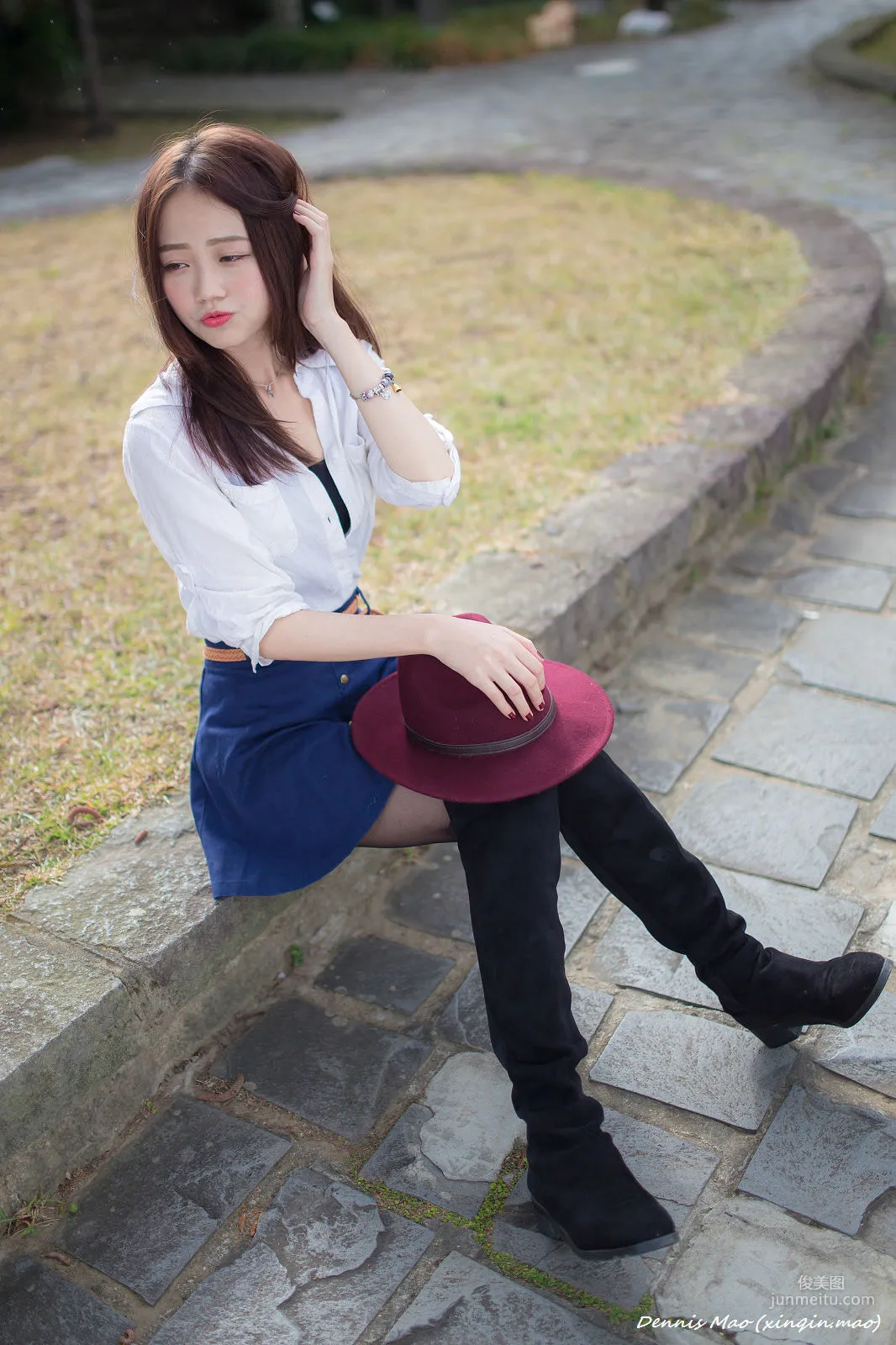[Taiwan Beauties] Si Qi, Shuangxi Park (Three Outfits) Photo Set photo 47