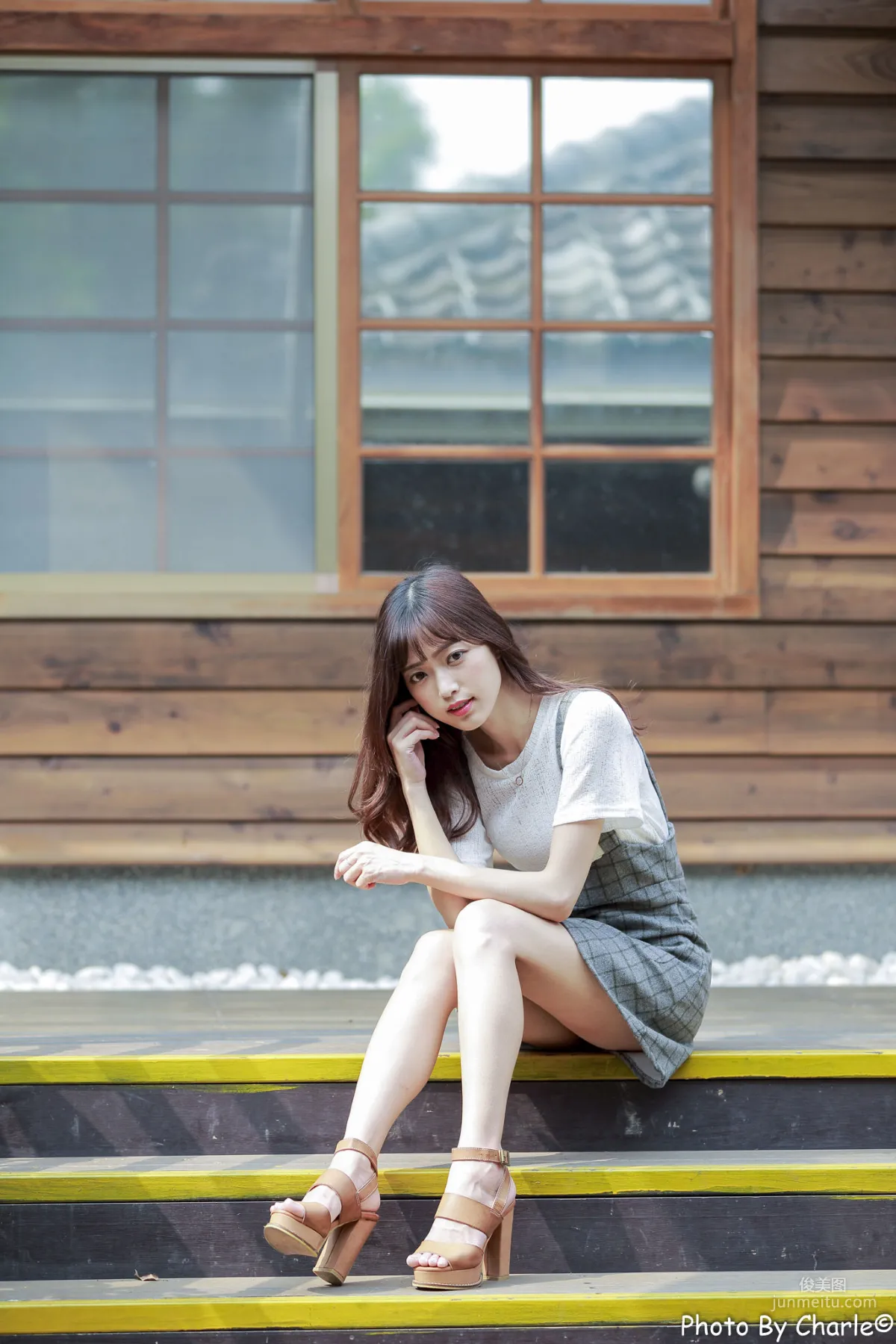 [Taiwan Beauties] Lijia Peng (Lady Yiyi) Yuanshan Flower Expo Outdoor Shoot Photo Set photo 28