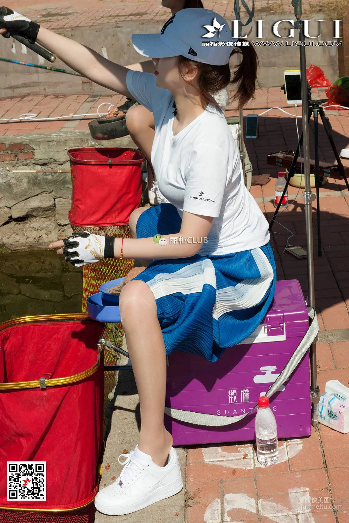 Leg Models Xiao Xiao and Ran Ran, Fishing Line Silk Feet [Ligui] Beautiful Legs and Jade Feet Photo Set photo 18