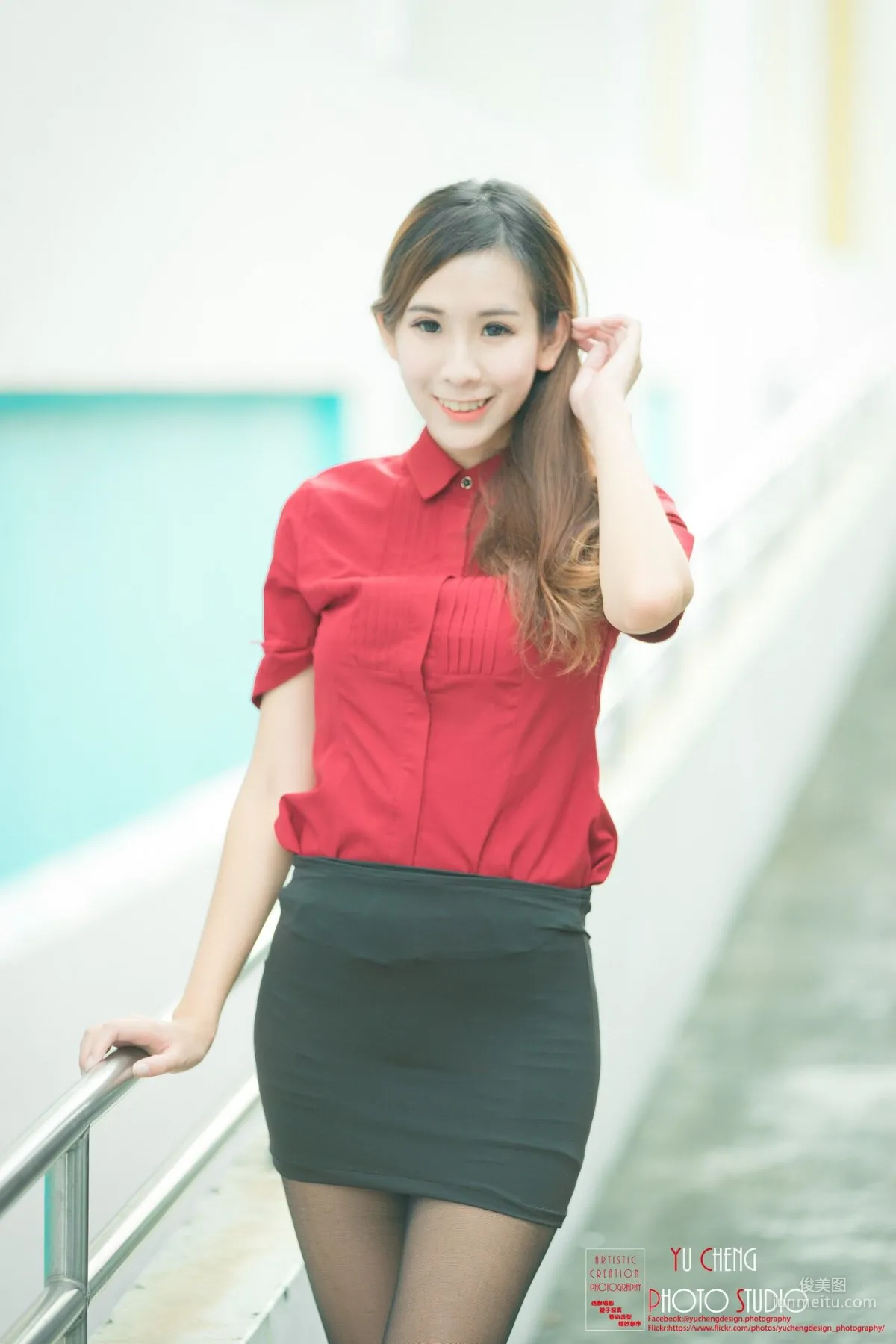 [Taiwan Beauties] Li Jiarong Zhongzheng Martial Arts Arena Outdoor Shoot Photo Set photo 26