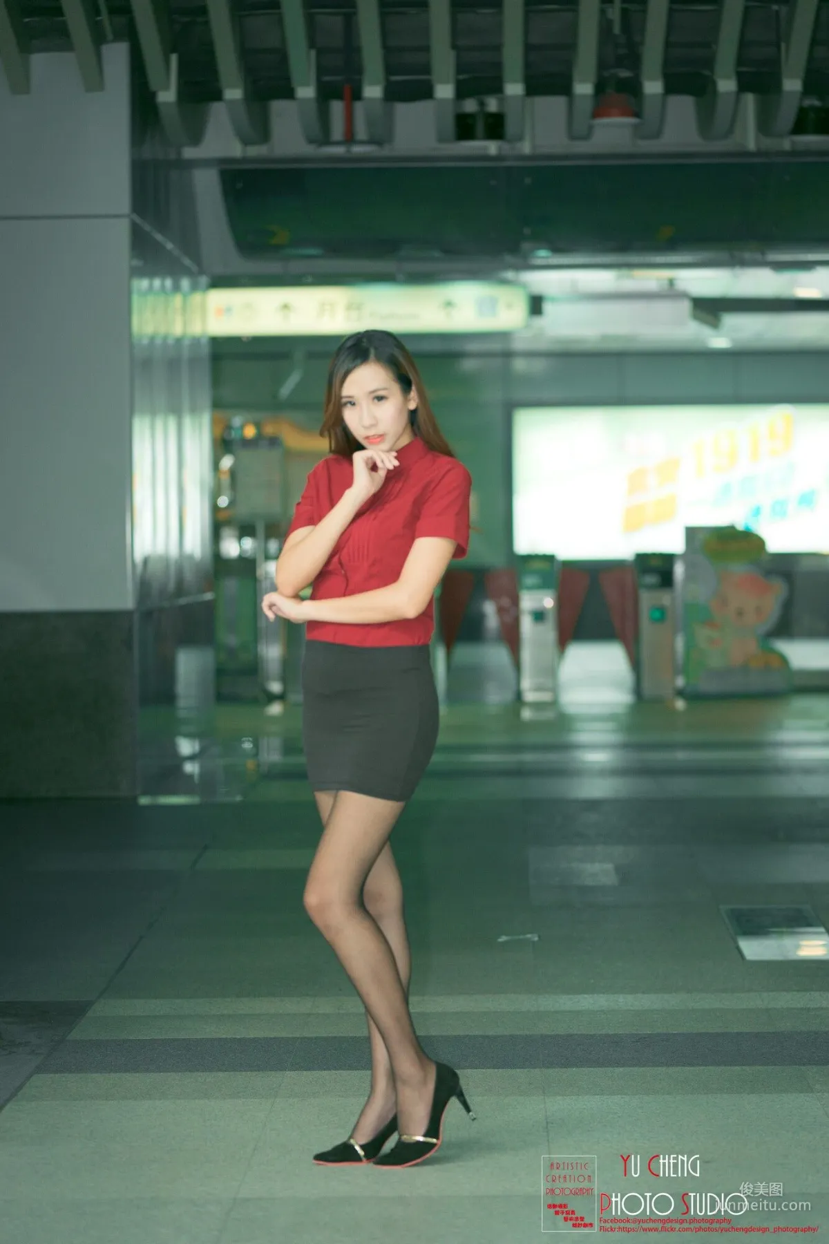 [Taiwan Beauties] Li Jiarong Zhongzheng Martial Arts Arena Outdoor Shoot Photo Set photo 29